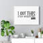 Stop Worrying God - Wrapped Canvas Print-1644879031