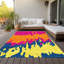 Tapis intérieur / extérieur noir lavable à la machine 1 pi 8 po x 2 pi 6 po Chayden ACN961-440689873
