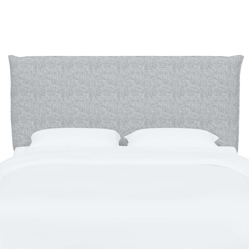 Halcyon Upholstered Headboard, California King, Zuma Pumice Textured Linen