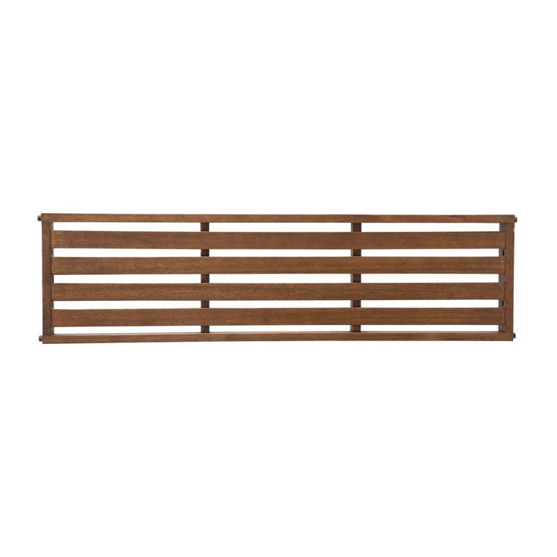 Clitherall Solid Wood Eucalyptus Outdoor Bench