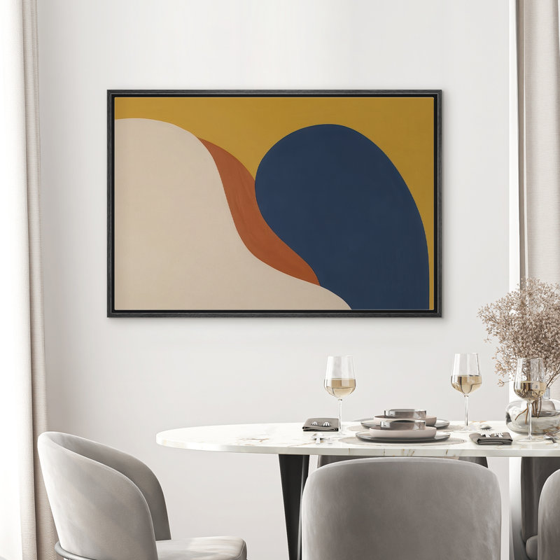 Abstrait, reproduction d'art sur toile encadrée, décoration murale pour chambre à coucher, H 16 po x l 24 po, Noir