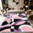 Modern abstract geometric carpet, soft and easy to clean, suitable for living rooms, bedrooms, dining rooms, study rooms, and other indoor spaces-192106822