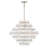 Rene 16 - Light Steel Dimmable Chandelier