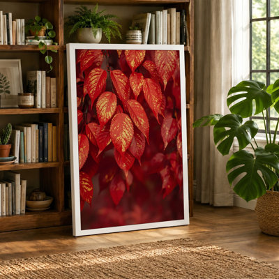 Autumn Foliage Botanical - Wrapped Canvas