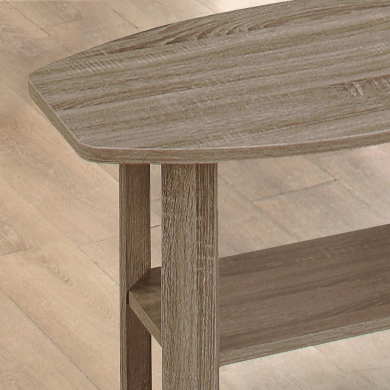 Ensemble de table, ensemble 3 pièces, café, bout, côté, accent, stratifié, transitionnel, Marron clair