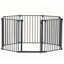 Versatile Adjustable Metal Safety Gate for Various Areas and Purposes