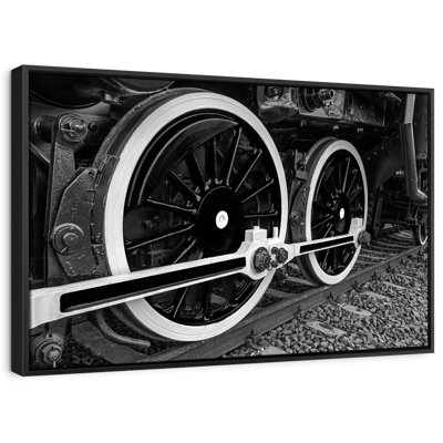 «Train Wheels Wall Art»