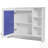 3-In-1 Bathroom Mirror Cabinet With Adjustable Shelf, Soft Close Door, And High-Definition Mirror For Modern Vanity Storage