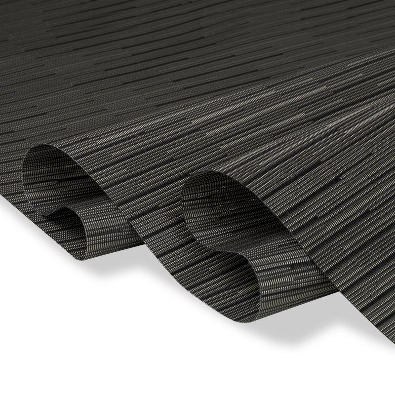 Rail extensible 8 panneaux Dusky Filigiree, Nickel satiné, L 116 po x L 175 po