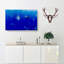 Oahu Sharks In Abstract - Wrapped Canvas-55310639