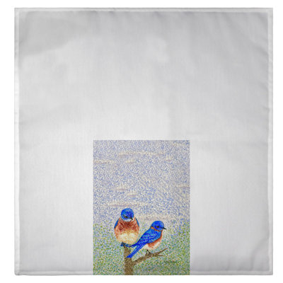 Torchon deux oiseaux