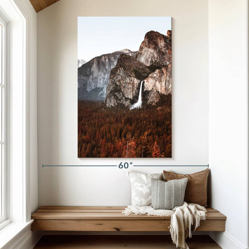 Alvord Yosemite In Autumn, 51" H x 34" W