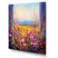 Rose et jaune, fenêtres florales, vue brise III - prairie, art mural-1146345990-1235707353