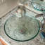 Novatto 16.5'' Clear Glass Circular Bathroom Sink-95974045