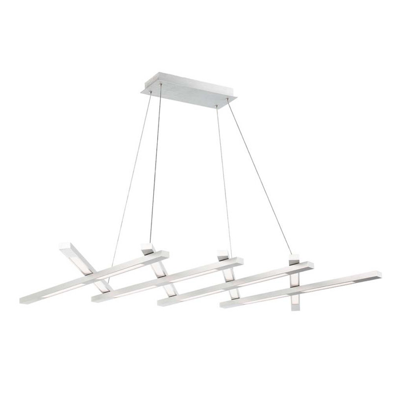 Lustre linéaire 1 lumières spoutnik modern Scissors