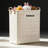 Retro Folding Dirty Clothes Basket, Household Plastic Large Laundry Basket, Toy Storage, Bathroom Dirty Clothes Storage Basket-1597053341-1597053336