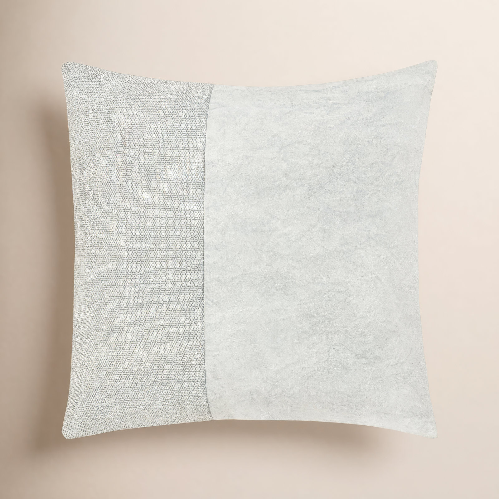 Janesa Cotton Throw Pillow, 18" x 18", Pillow Cover Only - No Insert