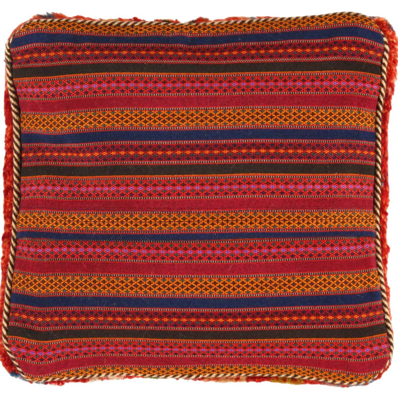 Fine Hand knotted Gabbeh pillow 17"X 17"