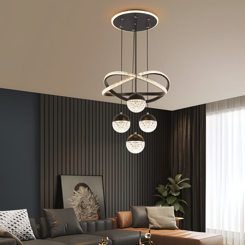 Chandelier, Black