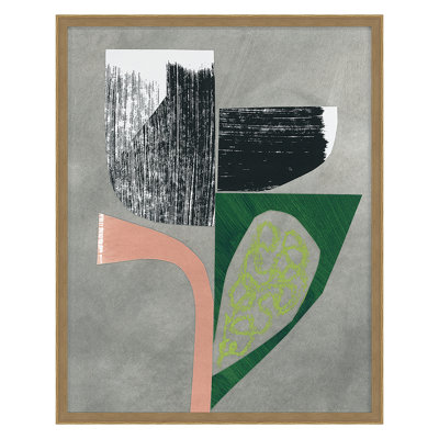 Flower Collage 9 Print by Renee Stramel