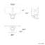 Applique murale avec 2 lumières 2250 lumens 20 watts et capteur de mouvement programmable East Grove-117814449
