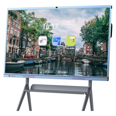 Tableau blanc interactif JYXCN, tableau blanc interactif tout-en-un, ordinateur à écran tactile avec double système et partage de nuage - Convient pour la salle de classe, le bureau et les présentations?