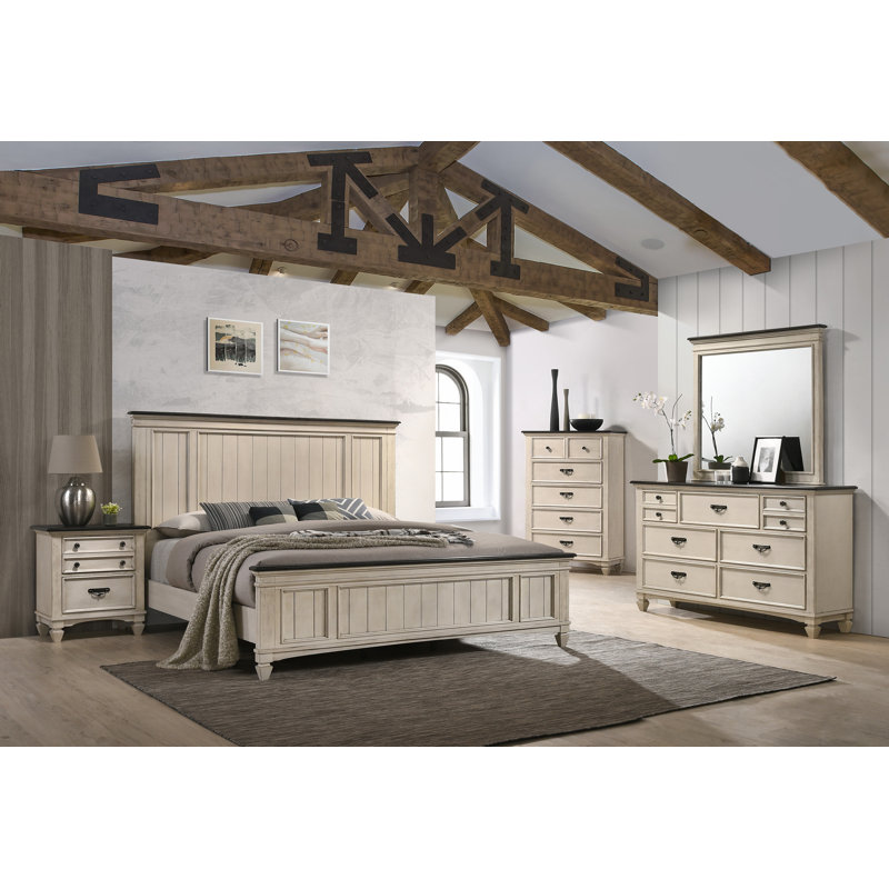 Ajon Piece Bedroom Set, Queen