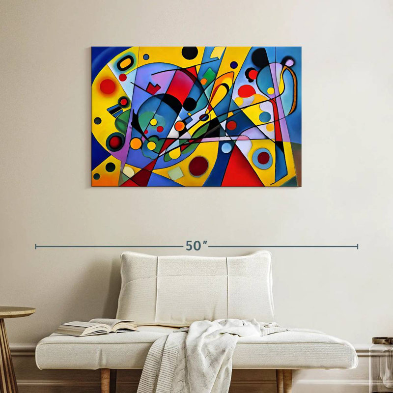Avery Emulation Of Abstract Kandinsky I, 26" H x 39" W