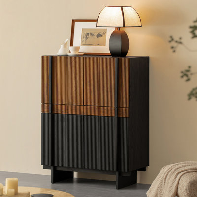 Modern Minimalist Style Accent Cabinet
