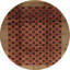 Tapis contemporain brun / rouge-1453023911