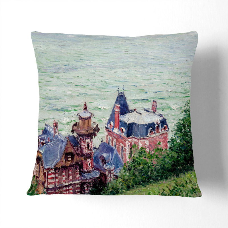 Villas at Trouville Scatter Cushion, 40cm H x 40cm W x 15cm D, Stone