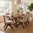 Modern Upholstered Parsons Chair Linen Fabric Tufted Dining Chairs Armless Side Chair Vanity Chair-112556278