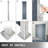 VEVOR 118'' W Metal Cover Retractable Side Awning-67141939-88718554