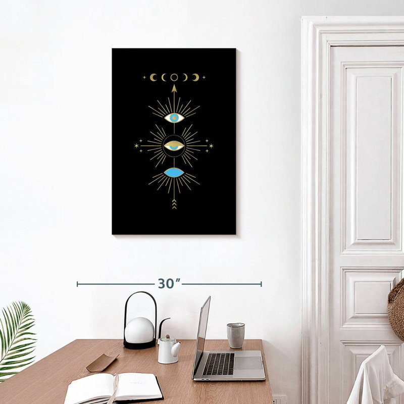 Adella Evil Totem Eye, H 30 po x l 20 po