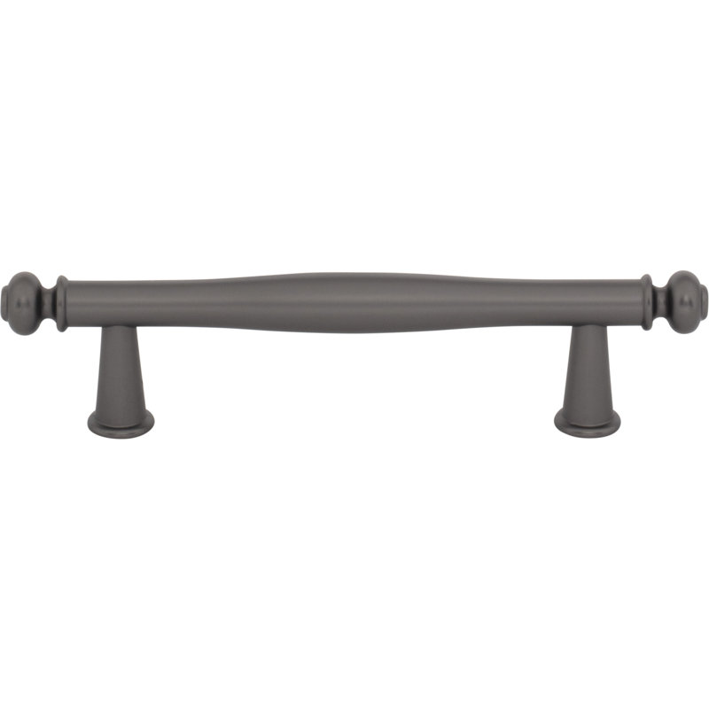 Coddington Bar Pull, Ash Gray, 3 3/4" Center To Center