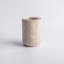 Less Is More Toothbrush Holder - Travertine Marble Cream