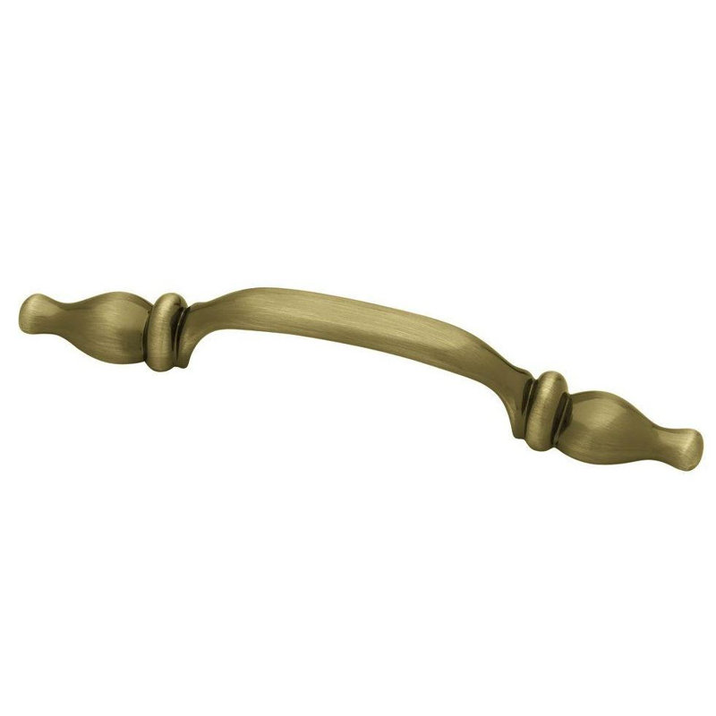 3" Milan Groved Top pull Satin Nickel