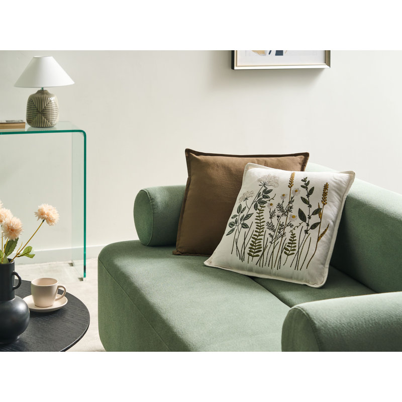 Floral Square Throw Cushion