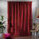 Extra Long and Extra Wide Solid Luxury Matte Velvet Single Curtain Panel