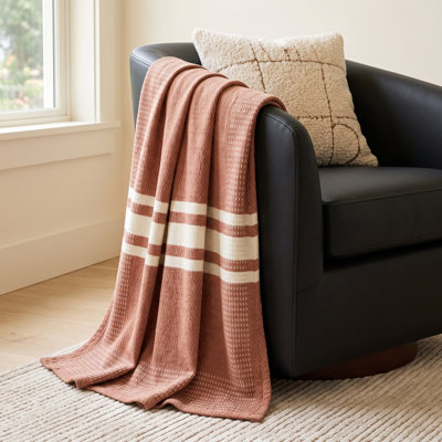 Cirrus Cotton Hand Woven Throw Blanket
