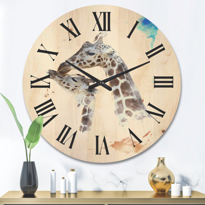 Solid Wood Wall Clock