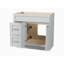 Disar 36'' Single Bathroom Vanity Base Only in White-111464865