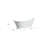 Jaijuan 70.13'' x 31.5'' Freestanding Soaking Cast Iron Bathtub-17755804