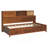 Versatile Wooden Daybed with Multiple Functionalities for Relaxation and Organization