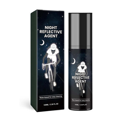 Night Reflective Spray Paint Outdoor Reflective Marking Night Riding Bike Reflective Equipment 100ml
