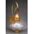 Onion Small Caged Wall  Antique Brass Medium Base Socket Clear Glass-1126152960-1126152968-1126752036