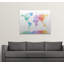 «Watercolor Map of the World Map» par Francy, impression d'art graphique-18657719-26534625