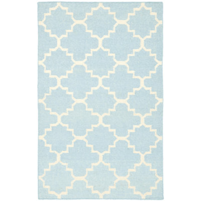 Valenzuela Geometric Wool Hand Woven Area Rug