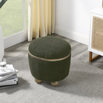 Tabouret de rangement rond