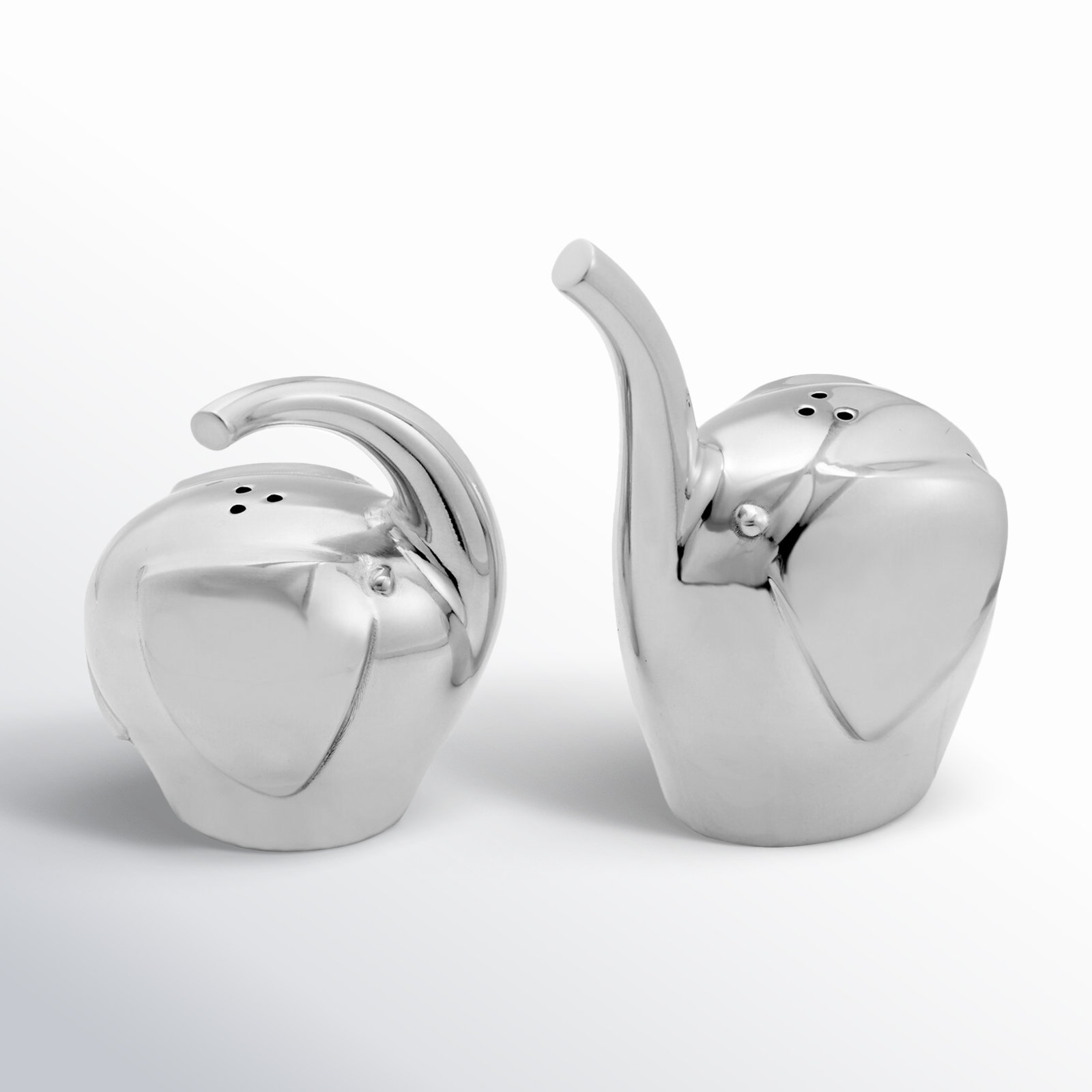 Nambe Savanna Elephant Shakers